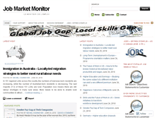 Tablet Screenshot of jobmarketmonitor.com